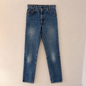 Vintage Levi’s 705-0217 Orange Tab Jeans USA 28x31 Faded
